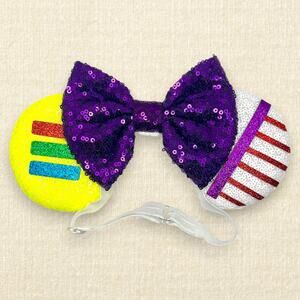 Elastic Buzz Lightyear Toy Story Minnie Ears | Disney-Inspired Mouse Ears